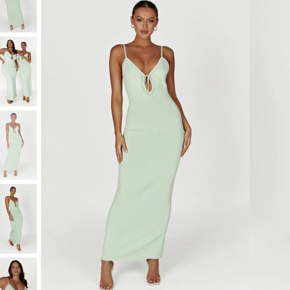 Meshki Dresses & Skirts - BNWT Meshki Maia Knit Maxi Dress XS